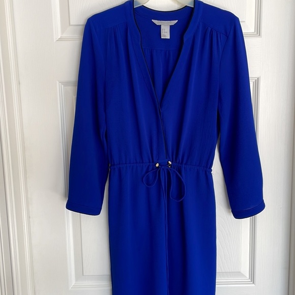 H&M Conscious Blue Long Sleeve Dress - Picture 1 of 7